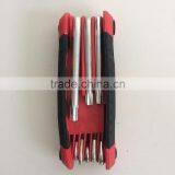 Factory Directly Galvanization Folding Type 8PC Allen Wrench Hex Key Hand Tool Set thumbnail-5