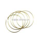 Butt Welded Steel Wire Rings ID 2.5 Inch, High Quality Bright Color Metal O Ring for Handbag Round Ring thumbnail-3