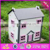 2016 Hot Item Kids Wooden Small Toy House, Top Fashion Baby Wooden Small Toy House W06A154 thumbnail-2