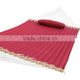 Simple Design Camping Quilted Double Hammock With One Color thumbnail-1