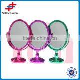 Cheap Cosmetic Mirror on Stand, Plastic Frame Cosmectic Mirror thumbnail-1