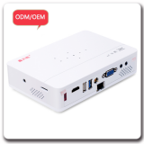 Full HD 1080P Home Office Short Throw Android HDMI USB Mini DLP 3D Projector thumbnail-1