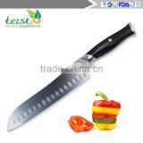 Hot Buy 5 PCS Forged Stainless Steel Kitchen Knives Set Black Gift Box thumbnail-3