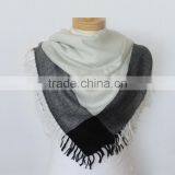 Best Selling Black Swan-White Luxury Pashmina Scarf