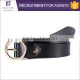 High Quality Ladies Luxury Genuine Split Cow Leather Belts Wholesale Custom Logo Women Alloy Pin Buckle Belt thumbnail-3