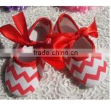 china product and low price wholesale soft chevron soft shoes for 0-15months baby kids for summer and spring