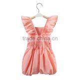 2017 Wholesale Children's Boutique Pink Clothing Kids Bulk, Baby Romper thumbnail-4