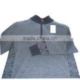 High Quality Wholesale Mens Zipper Collar Polo Sweateres Knitted Cashmere Sweater(BKNM042) thumbnail-1