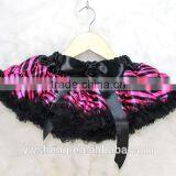 Baby Boutique Brand Name Clothing Christmas Costume Satin Chevron Pettiskirt Dance Wear Skirts for Young Girls thumbnail-4