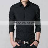 OEM Custom Fashion Designer Slim Fit Formal Official Shirts for Men thumbnail-4