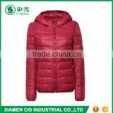 New Style Winter Ultra Light Slim Fit Women Goose Down Filled Jacket thumbnail-3