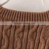 Army Green Round Neck Boys Combat Pullover Sweater thumbnail-5