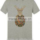 50% Cotton 50% Polyester Custom Screen Printed t Shirt thumbnail-1