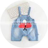 S17058A Newborn Suspender Jeans Toddler Baby Shorts Infant Overalls thumbnail-4