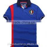 Summer Casual Flag Slim Fit Baseball Embroidery Man Polo T-shirt Wholesale thumbnail-4