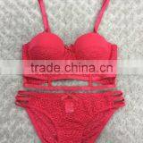 OEM Shantou Underwear 2017 New Design Stylish Good Sale Fashion Women Underwear Bra Set thumbnail-1