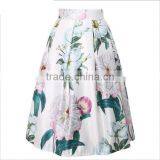 Walson Walson Instyles High Waist Tutu Skirts Women Vintage Fairy Tales Landscape Printed Ball Gown Midi Skirt thumbnail-4