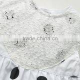 Summer Baby Clothes Swing Top With Bloomer Lovely Girl Outfit 2 Pieces Lace Dress Set thumbnail-2