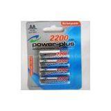 NIMH Rechargeable Low Self Discharge Battery AA2200mAh/1.2v thumbnail-1