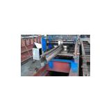 Touch screen operation rack roll forming machine for upright, column, box beam