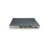 24 Port Web Smart PoE Switch With 2 Gigabit TP / SFP Combo Port