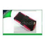 Red Combo Cell Phone Belt Clip Holster For Iphone 5 With Rubber Oil Coating