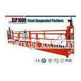 ZLP1000 Steel Electric Temporary Suspended Platform For Building Construction Tools