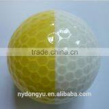 High Quality Golf Double Color Printed Ball / Yurg Fancy Golf Gift Ball/various Colors Golfballs