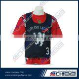 Man Polyester/spandex Uniform Team Wear Top Custom Ice Hockey Lacrosse Jersey thumbnail-1