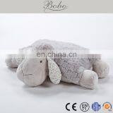 Classic Grey Sleeping Sheep Cushion Toy Home Decora thumbnail-1