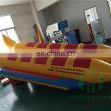 HI Airtight Sea Floating 8 Passengers Inflatable Banana Boat for Sale thumbnail-1