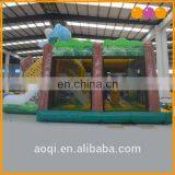 AOQI Cheap Price Safari Park Inflatable Combo Jumper With Slide for Kids thumbnail-3