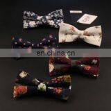 Men's Business Suit Fabric Bowtie Brooch Pin thumbnail-6