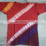 new HAND TIE DYE COTTON T-SHIRTS indian