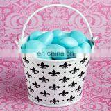 Cute Fleur de Lis Pails/Bucket Wedding Favors thumbnail-1