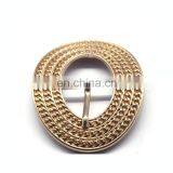 Popular Factory Direct Sales High Quality Round Shape Automatic Metal Belt Buckle