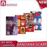 High-end New Designed Custom Sizes Screen Printed Bandana thumbnail-5