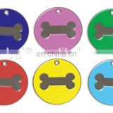 custom pampered metal dog tags for pets, cats, etc