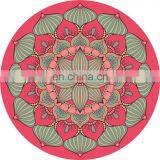 Eco Friendly Round Suede Microfiber Yoga Mat thumbnail-4