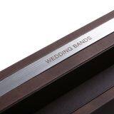 Long PU Rings Display Stand Luxury Wooden Rings Jewelry Display With Custom Logo thumbnail-5