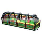 All In One Inflatable Sports Arena 5 In 1 Combo Football Twister Volleyball Game Field thumbnail-4