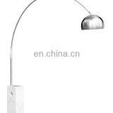 Современный классический дизайн. Украшательная настольная светодиодная дуговая лампа для дома и офиса с мраморным основанием thumbnail-3