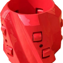 Roller Centralizer Spiral Vane Roller Steel Solid Rigid Centralizer