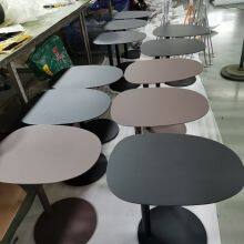 Mesas de Café Redonda Mesa Para Cafe Mesas de Cafe Modernas Mesa de Cafe Estilo Industrial thumbnail-2