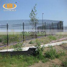 2.1m High Anti Climb Bend Top Designs for Steel Fence thumbnail-5