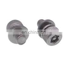 Black M5 Knurled Hex Socket Cap Sem/combination Screws thumbnail-4