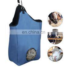 Customer Oriented Oxford Cloth Net Logo High Quality Slow Feeder Pet Horse Hay Bag thumbnail-3