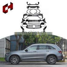 CH Upgrade Assembly Bumper Fender Body Kit Taillights Svr Cover Bumper For GLC X253 2020 and 2021 to GLC63 AMG thumbnail-1