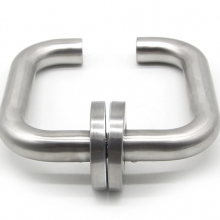 Satin Finish Entrance Door Handle Fire Rate Door Handle Stainless Steel Interior Door Handle thumbnail-5