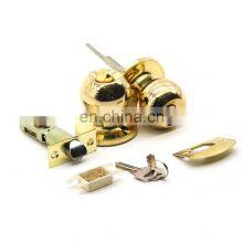 Economic Polished Brass Durable Entrance Privacy Passage Tubular Door Knob Lock With Lower Price thumbnail-2